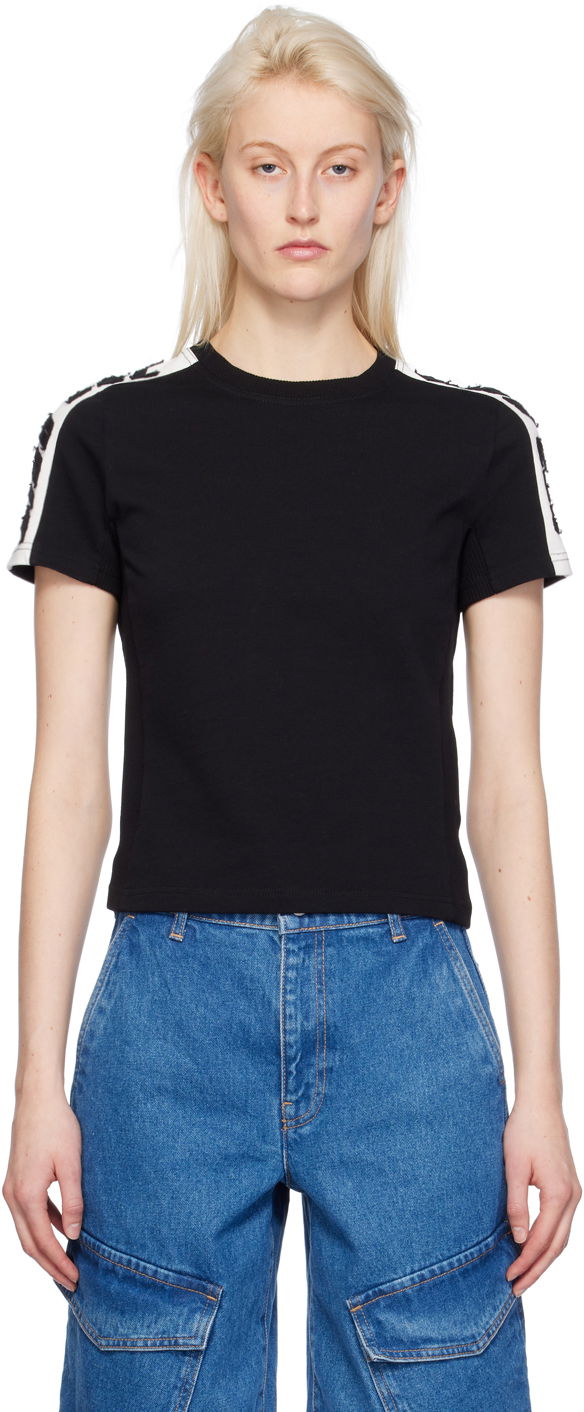 T-paita Dion Lee Dion Lee Slim T-Shirt Musta | C3162PS24, 0