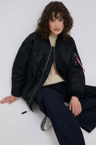 Takki Alpha Industries MA-1 Bomber Jacket Musta | 108010.03, 0
