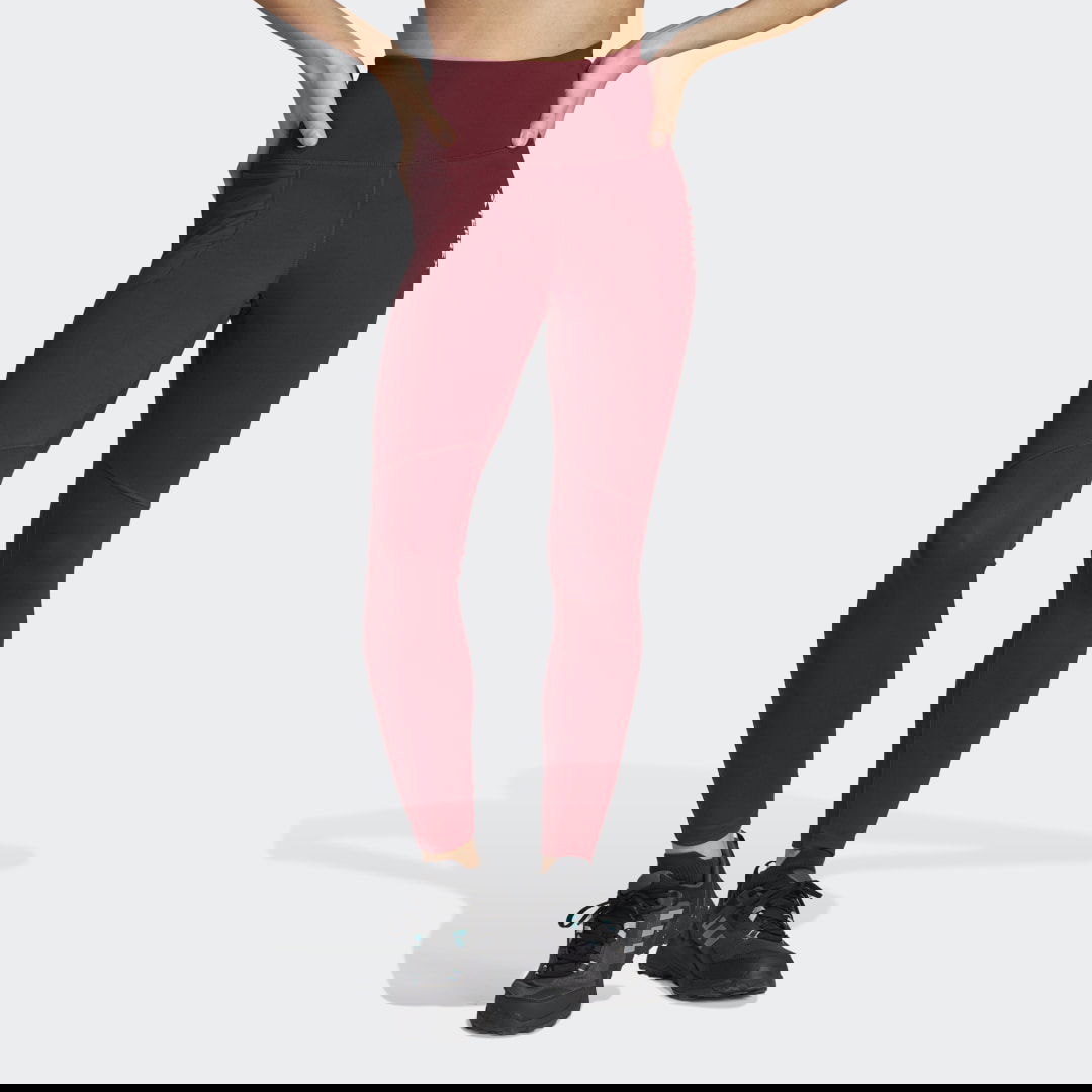 Leggingsit adidas Performance Terrex Multi Leggings Burgundia | HZ9085, 1