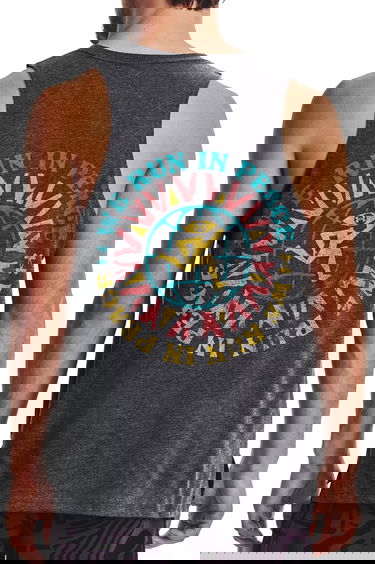 Tankkitoppi Under Armour Graphic Tank Top We Run in Peace Monivärinen | 1376985-001, 1