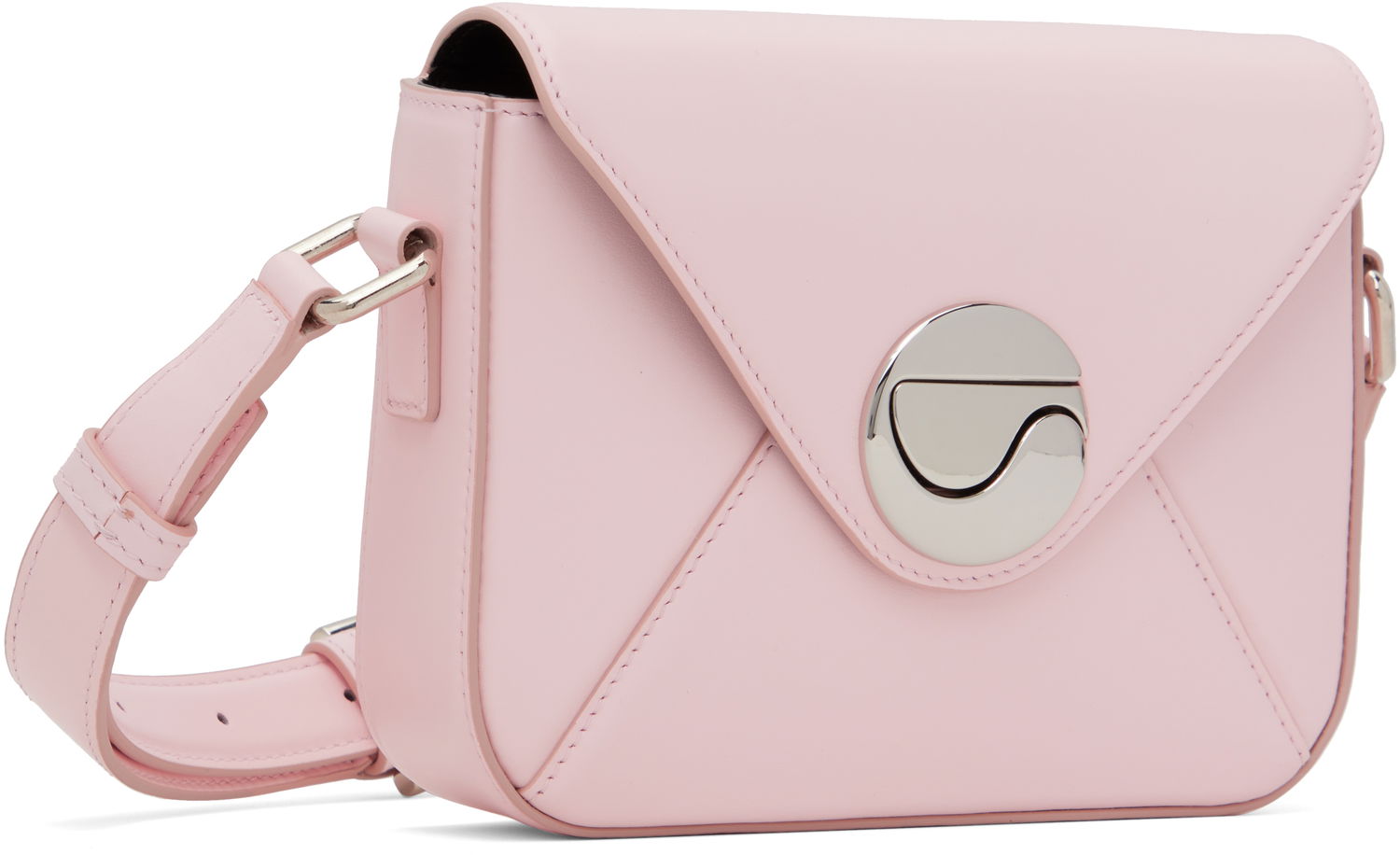 Olkalaukku Coperni Coperni Mini Mail Box Bag Vaaleanpunainen | COPBA89F6004, 1