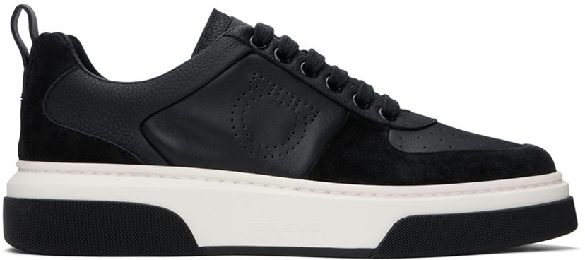 Vaatteet FERRAGAMO Ferragamo Leather Musta | 760590