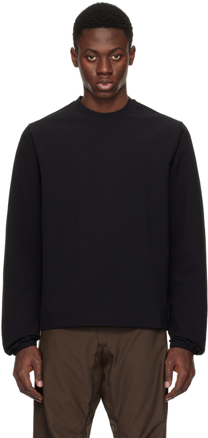 Huppari GR10K Crewneck Sweatshirt Musta | SS24GR4D2SCBL