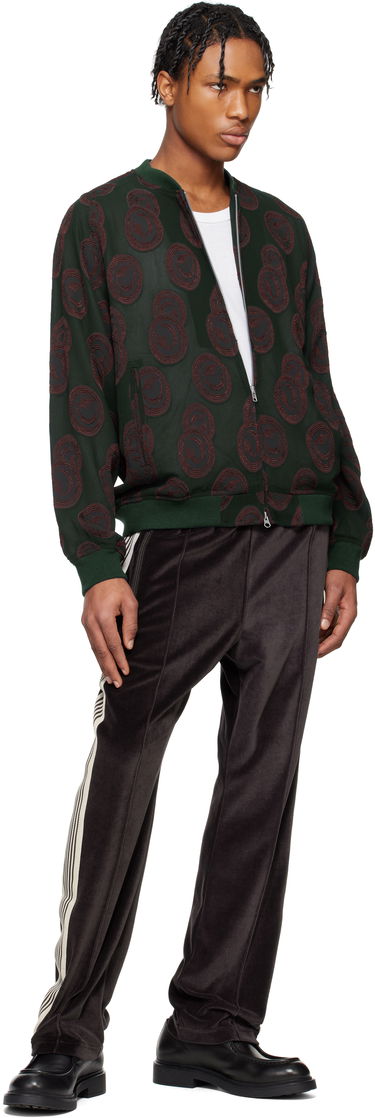 Bomber-takki Needles NEEDLES BB Print Bomber Jacket Vihreä | QV122, 3