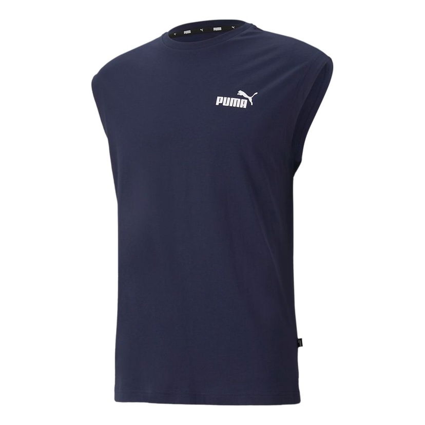 Tankkitoppi Puma Essentials Men's Training Vest Tummansininen | 586738-06