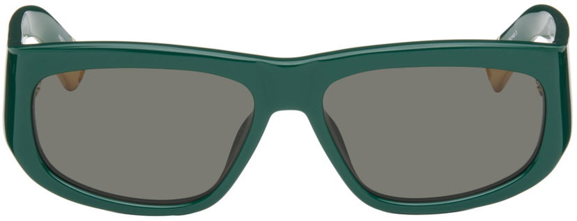 Aurinkolasit Jacquemus 'Les Lunettes Pilota' Sunglasses Vihreä | JAC2C3SUN