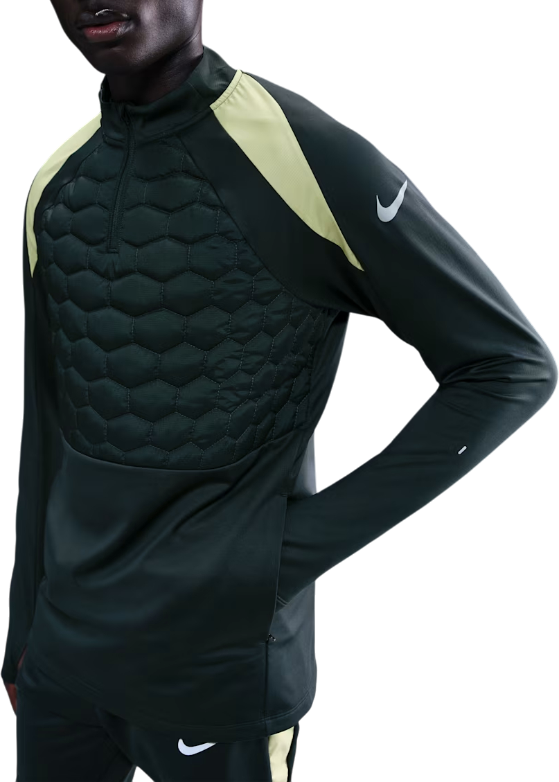 Huppari Nike Therma-FIT Drill Quilted Half-Zip Long-Sleeve Top Monivärinen | fz0566-390, 0