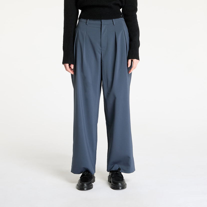Housut CALVIN KLEIN Calvin Klein Jeans Tailored Wide Leg Pants Sininen | J20J224849 CGE
