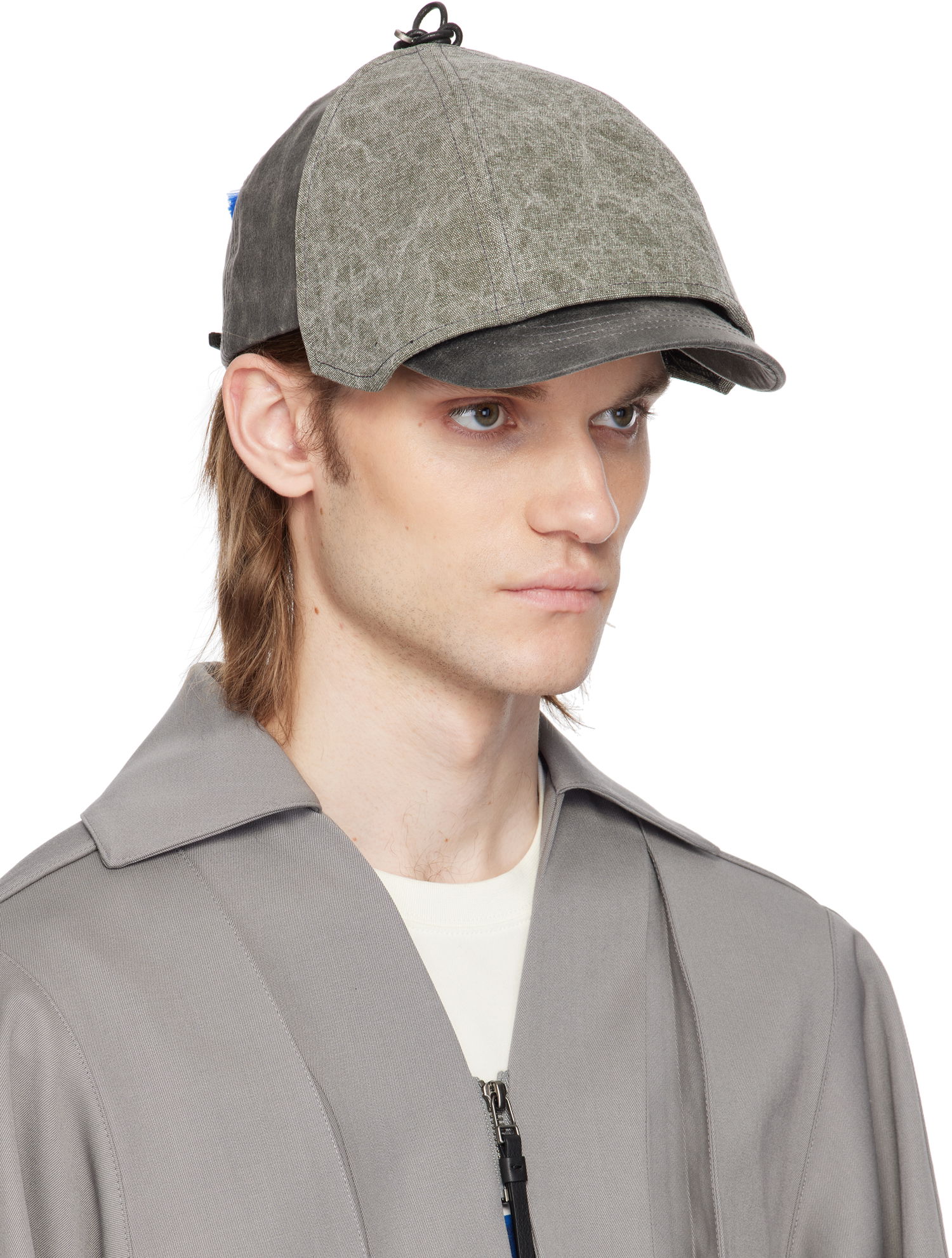 Korkki ADER ERROR ADER error Layered Cap Harmaa | BO01SSHW0204BR, 1