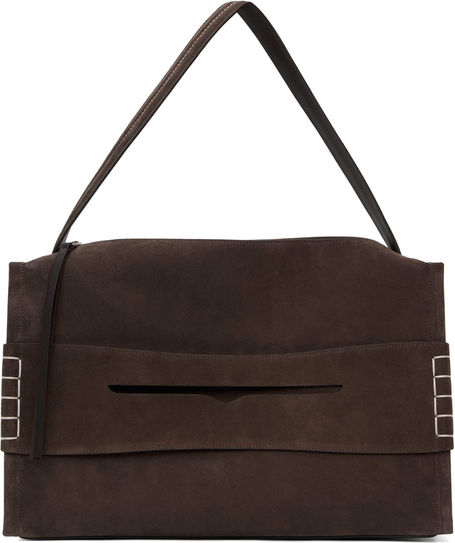 Olkalaukku JW Anderson JW Anderson Large Loafer Suede Shoulder Bag Ruskea | HB0717-LA0364, 0