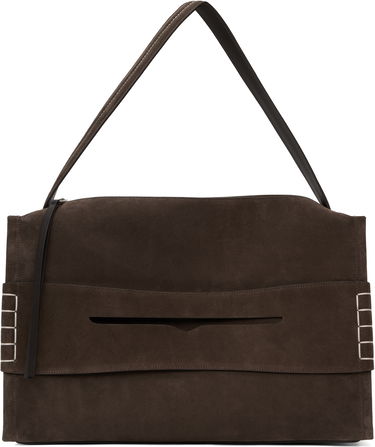 Olkalaukku JW Anderson JW Anderson Large Loafer Suede Shoulder Bag Ruskea | HB0717-LA0364, 0