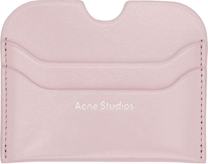 Lompakko Acne Studios Acne Studios Leather Card Holder Vaaleanpunainen | CG0274-