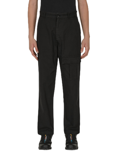 Cargo housut Awake NY Embroidered Cargo Pants Musta | AWK-SP22-PA001 BLACK