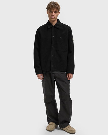 Paita Stone Island Stone Island Bouclé Overshirt Musta | K2S151200021S0214.V0029, 2