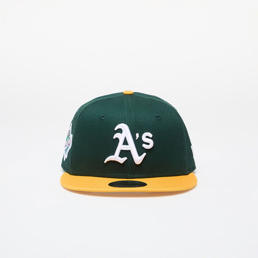 Korkki New Era Oakland Athletics MLB Team Colour 9FIFTY Snapback Cap Dark Green Vihreä | 60565156