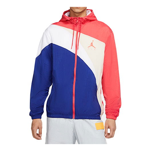 Tuulitakki Jordan Jordan Jumpman Wave Logo Splicing Jacket Monivärinen | CK6867-631, 0