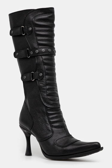 Tennarit ja kengät VETEMENTS Biker Boots With Buckles Musta | WA66BO110B, 0