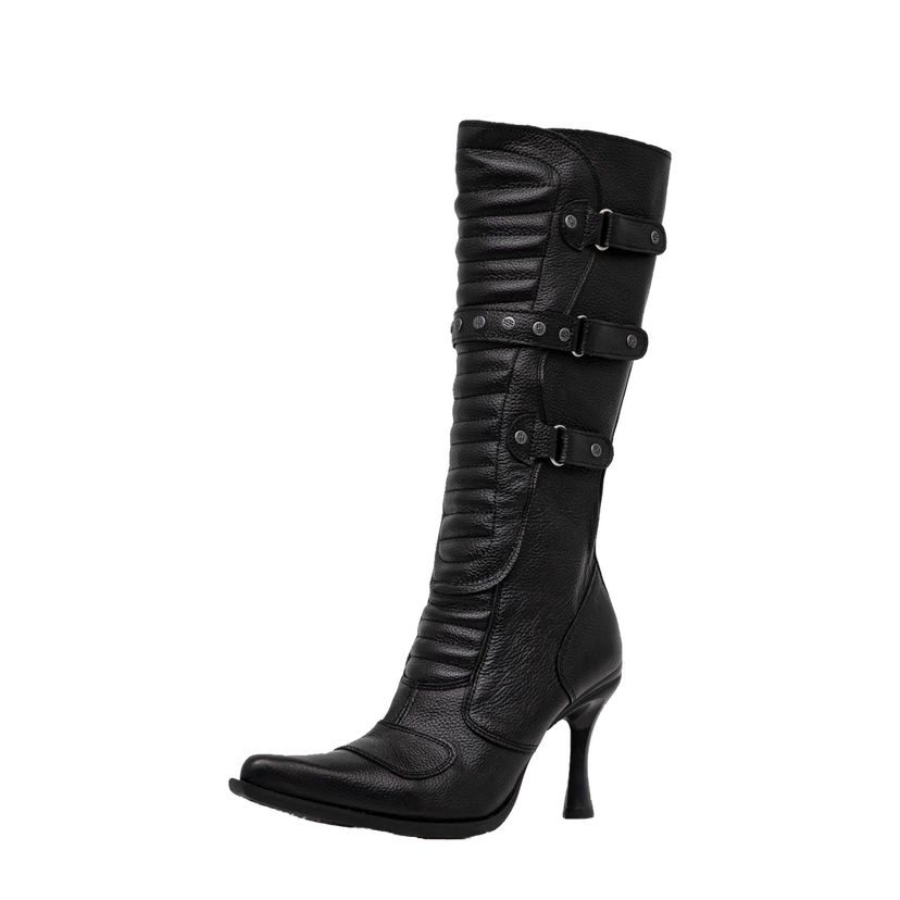 Tennarit ja kengät VETEMENTS Biker Boots With Buckles Musta | WA66BO110B