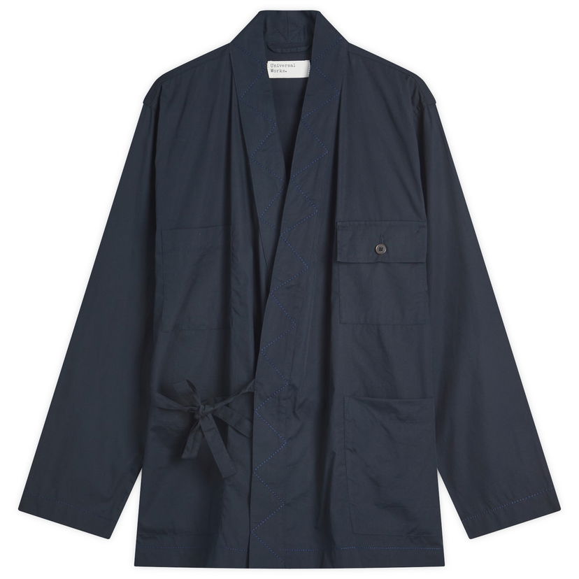 Takki Universal Works Universal Works Osaka Work Jacket, Large Tummansininen | P32008-NVY