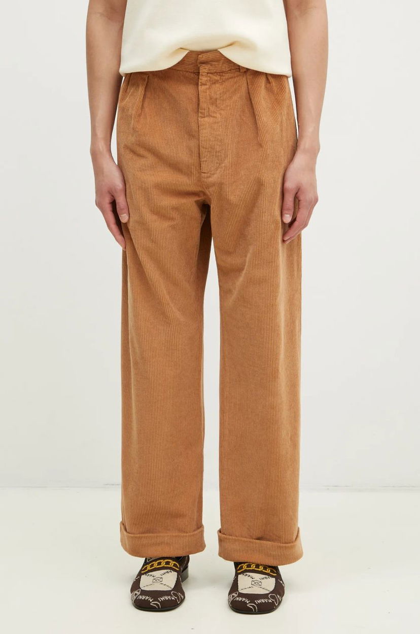 Housut WOOD WOOD Lawrence Corduroy Trousers Ruskea | 12435012.5088