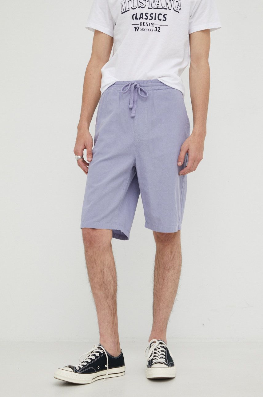 Shortsit Lee lnu Relaxed Drawstring Violetti | L70KSAUU, 0