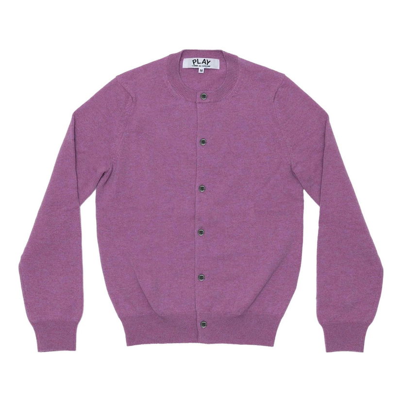 Villapaita Comme des Garçons COMME des GARCONS PLAY Pastel Series Cardigan Violetti | AZ-N091-051-4