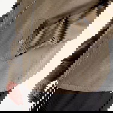 Takki Rick Owens Zipfront Jacket Beige | DU02C5783 TW 34, 1