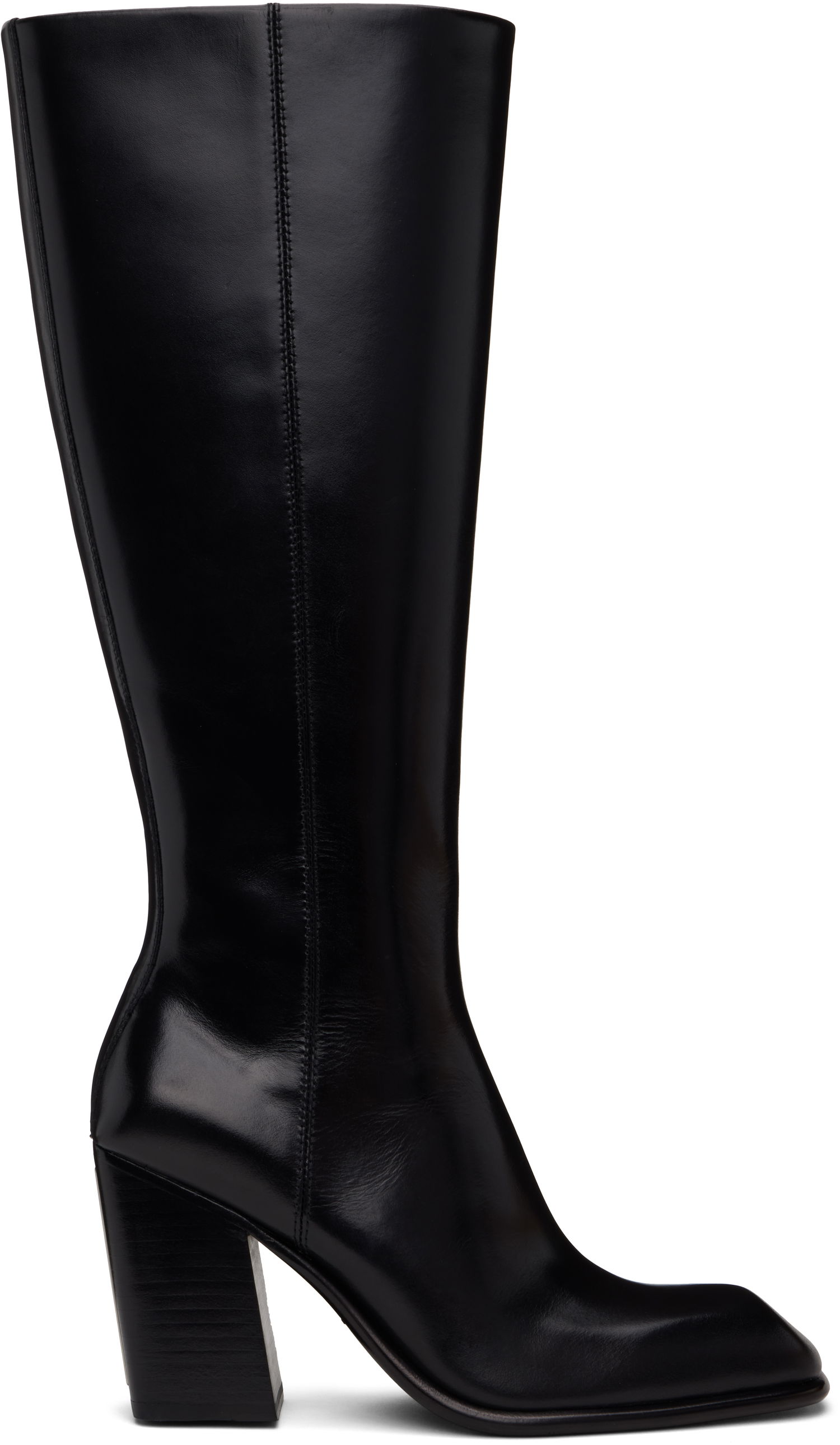 Vaatteet Alexander Wang Alexander Wang Throttle Knee-High Boots Musta | 30424B035, 0