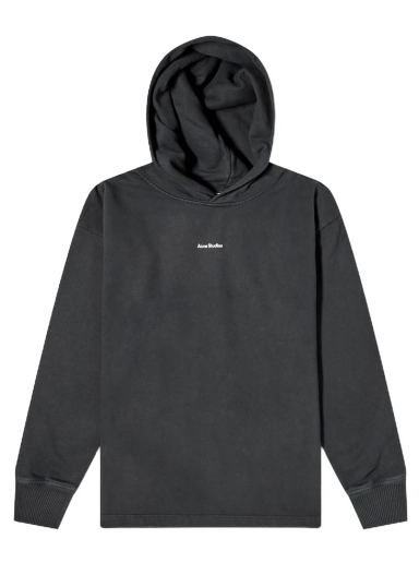 Huppari Acne Studios Logo Hoody Musta | AI0083-900