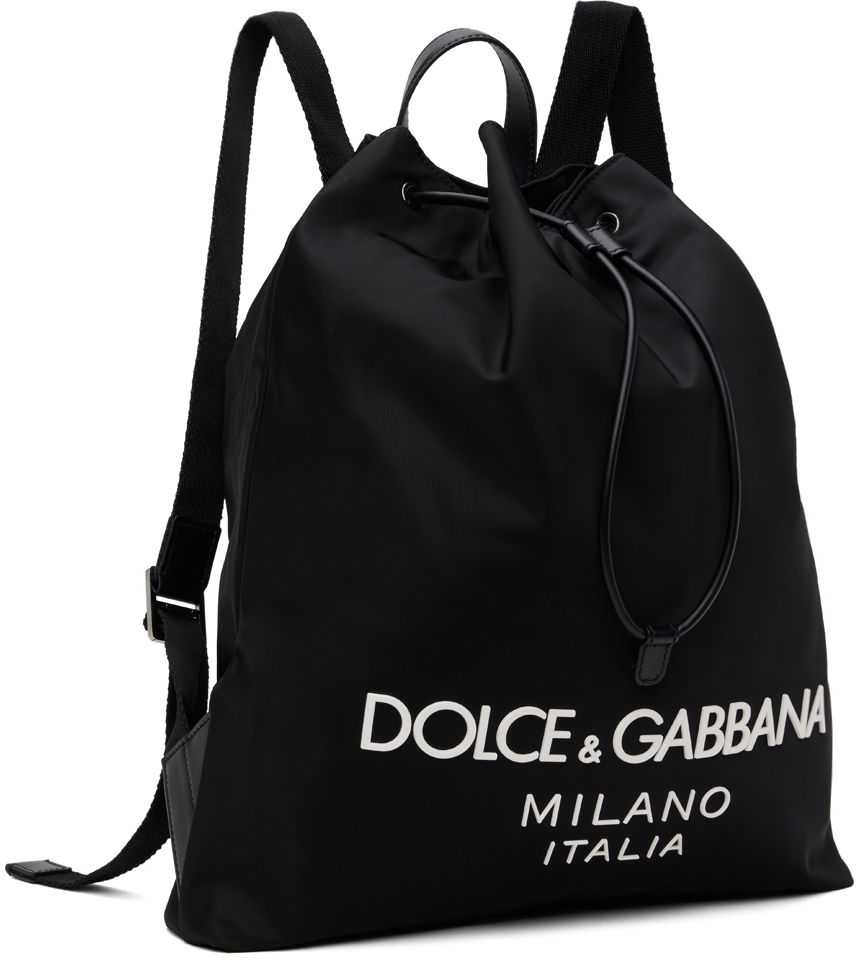 Reppu Dolce & Gabbana Drawstring Backpack Musta | BM2336AG182, 1