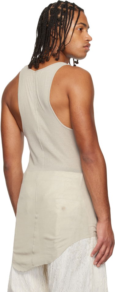 Tankkitoppi Rick Owens Concordians Pony Tank Top Beige | RR02E1104 MR, 2
