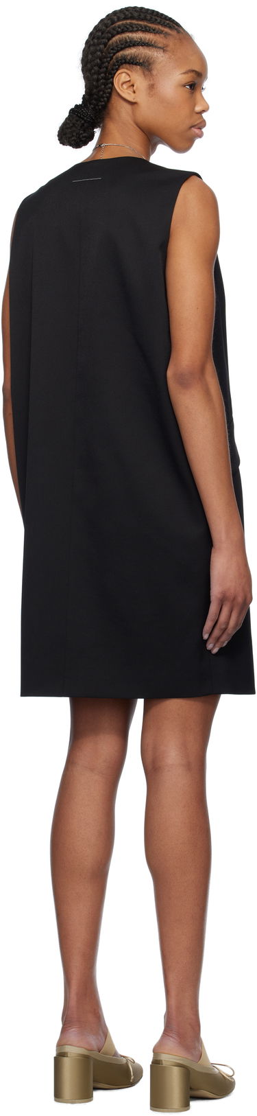 Mekko Maison Margiela Wool Minidress Musta | S52DA0046 M35153, 2