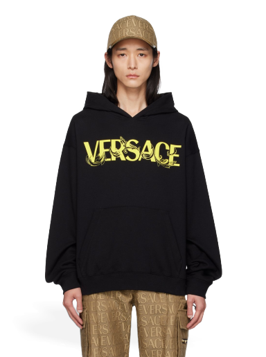 Huppari Versace Printed Musta | 1010710_1A07769
