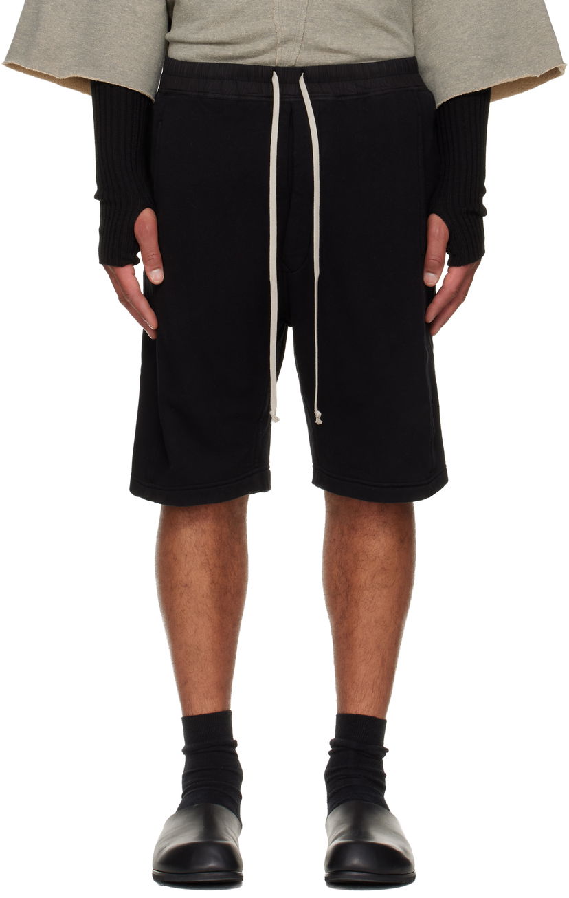 Shortsit Rick Owens DRKSHDW Concordians Pusher Shorts Musta | DU02E7373 FSL