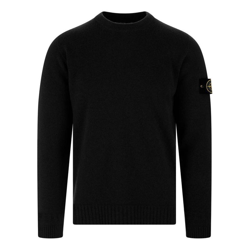 Villapaita Stone Island Stone Island Knitted Sweatshirt Musta | 7715524A3-V0029