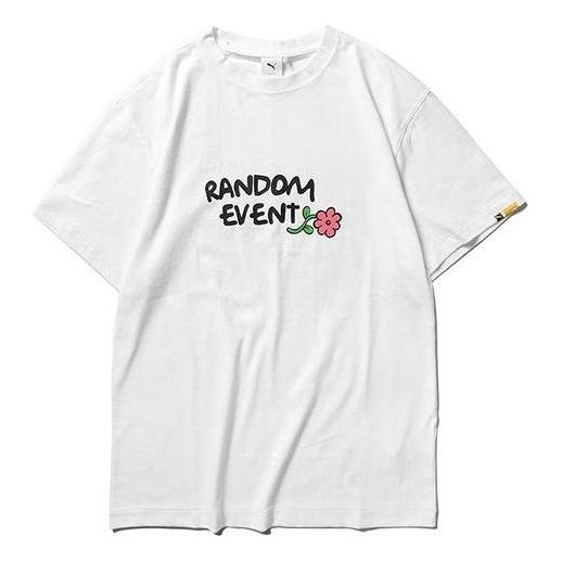 T-paita Puma Randomevent Casual T-Shirt Valkoinen | 59666502
