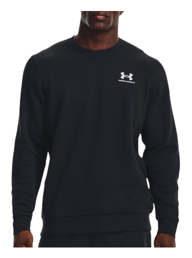 Huppari Under Armour Sweatshirt Essential Fleece Crew Musta | 1374250-001