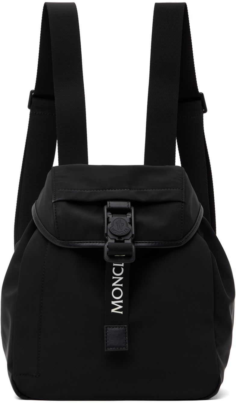 Reppu Moncler Nylon Drawstring Backpack Musta | J209B5A00003M3873