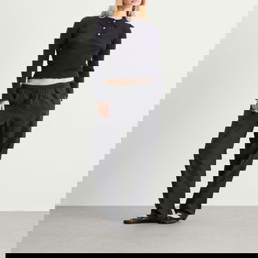 Poolopaita Baserange Long Sleeve Wool Polo Top, Size X-Small Tummansininen | TTDLS-WR-WI25, 4