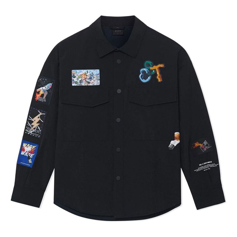 Paita Li-Ning Embroidered Logo Jacket by Way Of Wade Musta | AFDSC39-1
