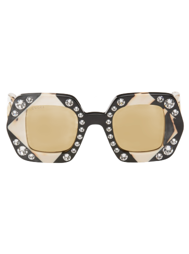 Aurinkolasit Gucci Square Sunglasses Musta | GG1330S-001