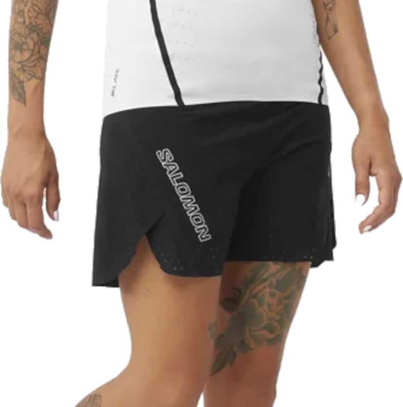 Shortsit Salomon S/LAB Speed 2-in-1 Shorts Musta | lc2025800