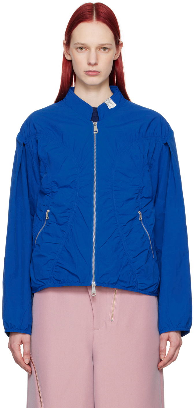 Bomber-takki ADER ERROR Zequo Bomber Jacket Sininen | BN01SSJK0809BL