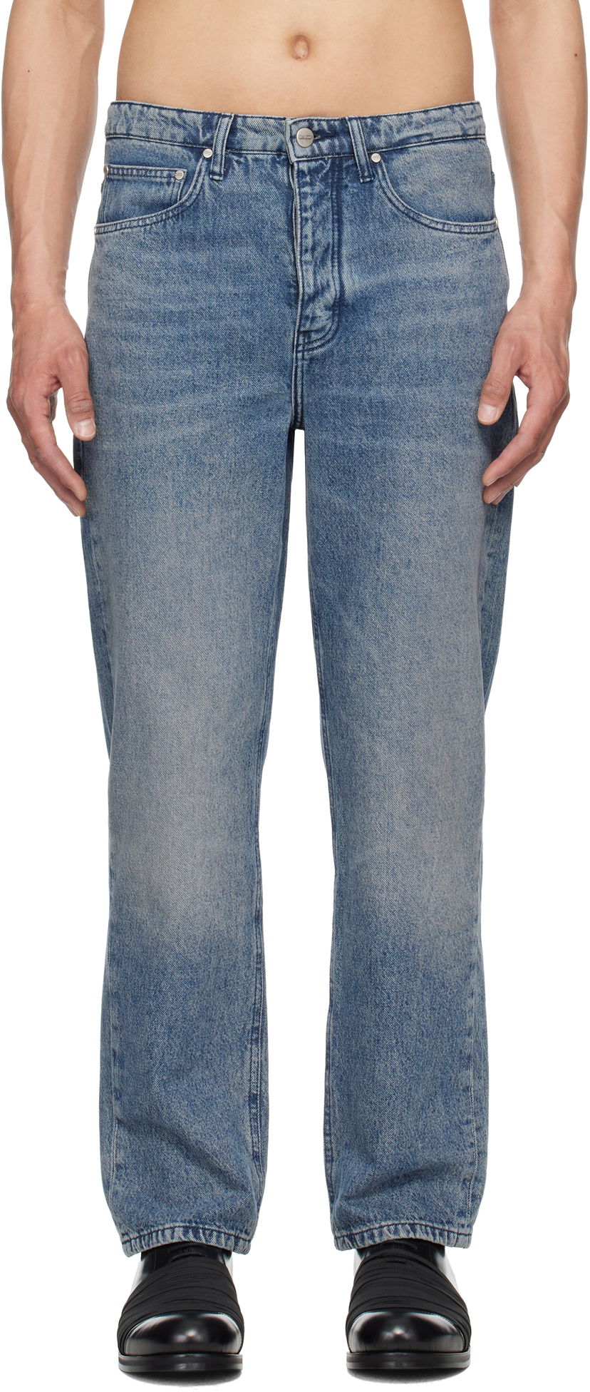 Jeans Han Kjøbenhavn Han Kjobenhavn Relaxed Denim Jeans Sininen | M-134349