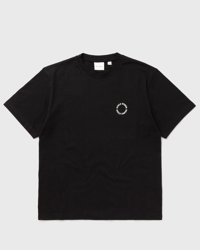 T-paita DAILY PAPER ORBIT TEE men Shortsleeves black in size:XXL Musta | 1000145