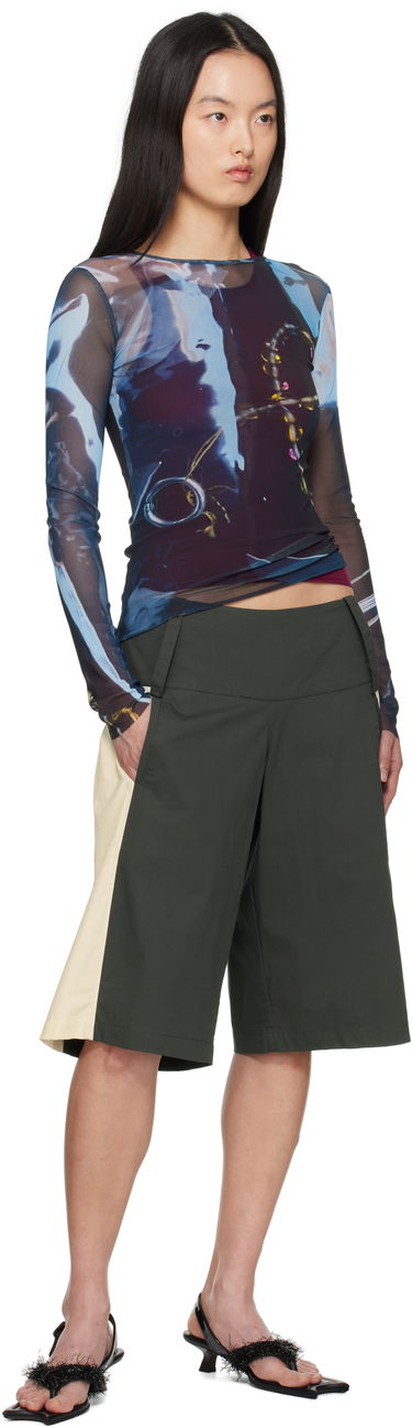 T-paita Serapis Serapis Shining Gem Mesh T-Shirt Monivärinen | SS25_ TT_1T, 3