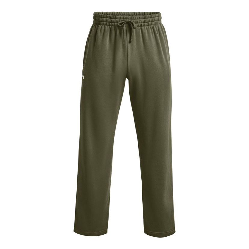 Verryttelyhousut Under Armour Rival Fleece Pants Vihreä | 1379868-390