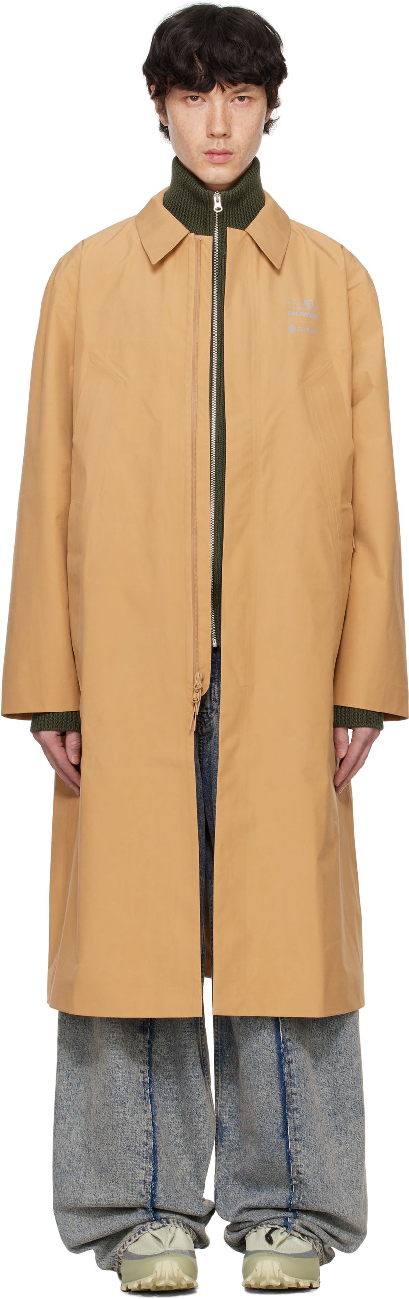 Takit Maison Margiela Edition Trench Coat Beige | SH0AH0003 M35200