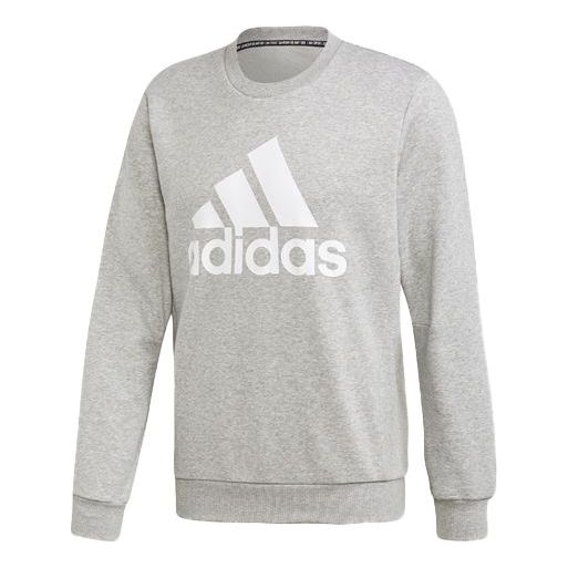 Villapaita adidas Originals Athleisure Logo Pullover Harmaa | FL3925