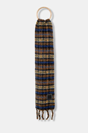 Huivi ADER ERROR Brown Plaid Wool Scarf Ruskea | BN01FWAC0402BR, 0